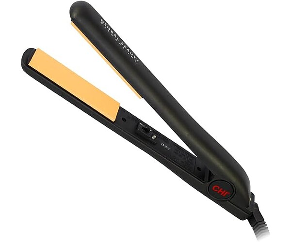 CHI Original 1" Ceramic Hair Straightener Flat Iron for Styling | Advanced Ceramic Technology for Frizz-Free Smooth Shine, Floating Plates for Easy Glide, Analog On/Off Switch