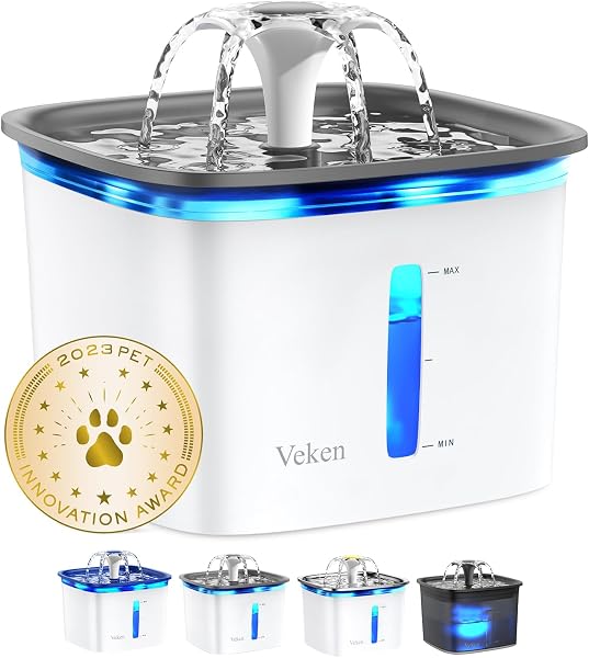 Veken Cat Water Fountain 95oz/2.8L