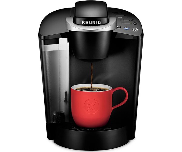 Keurig K-Classic Single Serve K-Cup Pod Coffee Maker, with 3 Brew Sizes, 48oz Removable Reservoir, Black