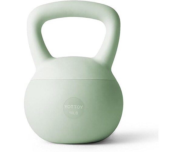 YOTTOY Soft Kettlebell with Anti-Slip Grip for Home Workouts