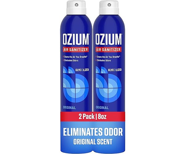 Ozium Air Sanitizer & Odor Eliminator Spray, 8 Oz