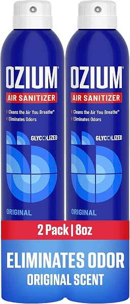 Ozium Air Sanitizer & Odor Eliminator Spray, 8 Oz