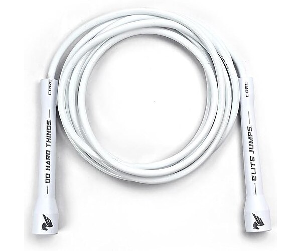 Elite Jumps 6mm PVC Jump Rope, Adjustable Skipping Rope
