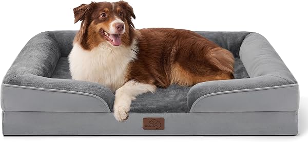 Bedsure Orthopedic Dog Beds Large Sized Dog Washable...